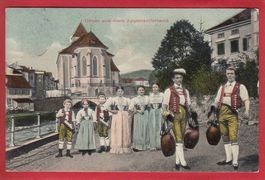 APPENZELL, TRACHTEN, KUHGLOCKEN, 1911