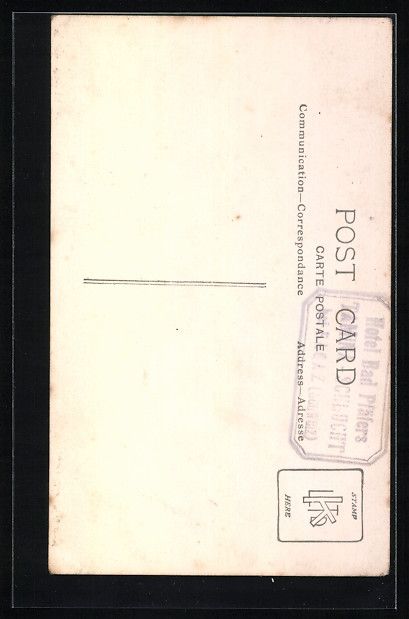Cartoline postali: AK Ragaz, Hotel Bad Pfäfers – Usato da Berlin venduto da bartko-reher 1