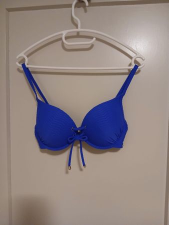 Bikini Oberteil Blau Grösse 75/80C 