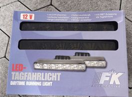 LED Tagfahrlicht FK Automotive 12V neu Rauchglas 
