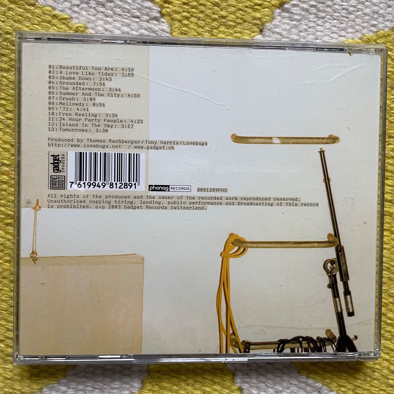 CD: LOVEBUGS-13 SONGS WITH A VIEW – Usato da Rorschacherberg venduto da CD-Roli 1