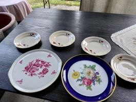 Teller mit Rosenmotiv diverse