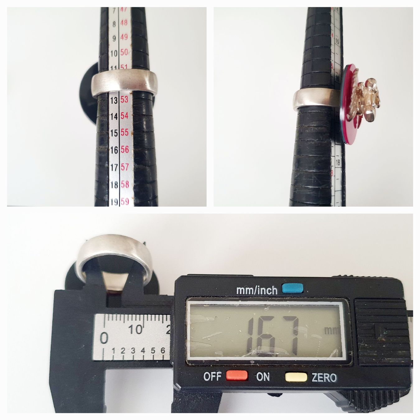 Anelli: VINTAGE SILBER RING 925 MIT ENGEL GR. 16,7 mm – Usato da Kreuzlingen venduto da Wunderkiste123 4