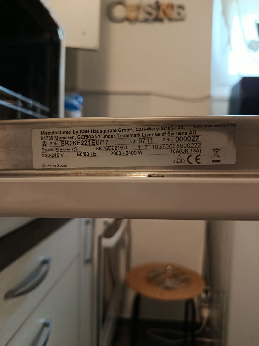 Siemens Lavastoviglie: Geschirrspüler Siemens – Usato da Olten venduto da stylerock88 6