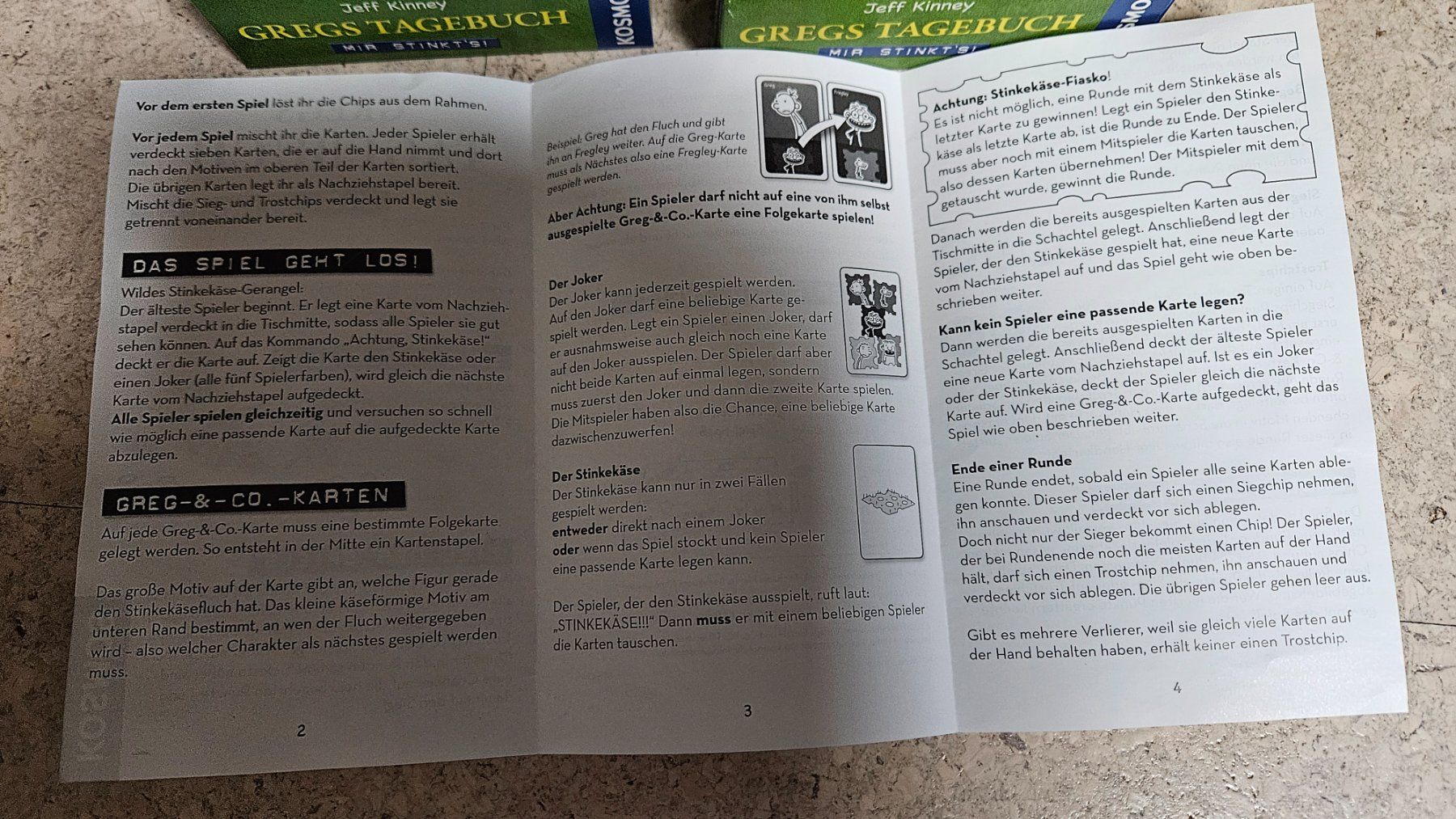 Kosmos Giochi: Geschicklichkeitsspiel Gregs Tagebuch – Nuovo (secondo la descrizione) da Münchenbuchsee venduto da Yothu 2