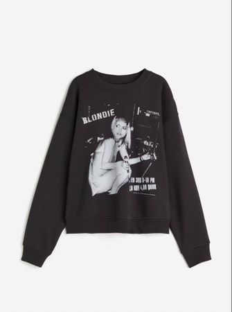 Blondie merch Pulli, Grösse XS/S