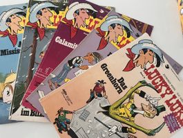 5 Lucky Luke älter Ausgaben vintage