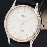 Seiko Dolce Quartz Vintage 8N41-6040 – Neue Batterie – läuft