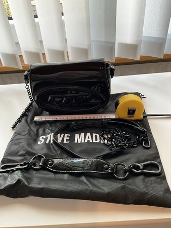 Sac à main avec bandoulière Steve Madden noir neuf