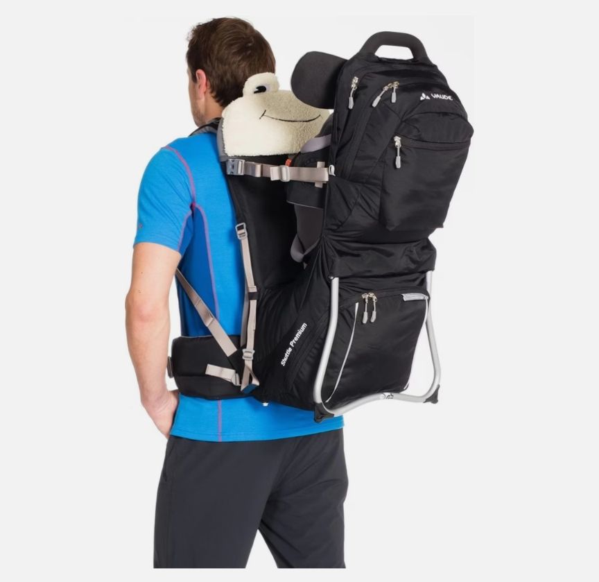 Vaude Marsupi portabebè: Kindertragerucksack Vaude Shuttle premium – Usato da St. Gallen venduto da Leaj_spir