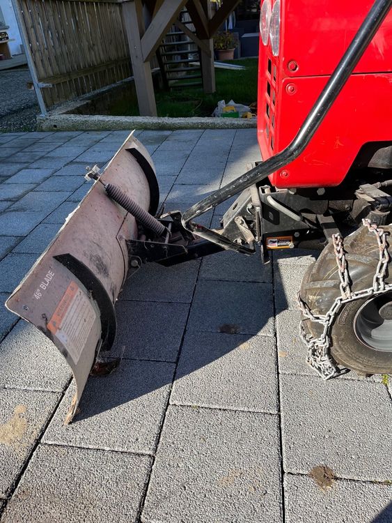 Rasentraktor mit Schneeschild Kaufen auf Ricardo