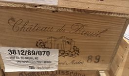 12x Flaschen 1989 CH. DU BREUIL MC CRU BOURGEOIS HAUT-MEDOC