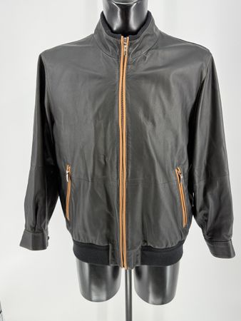 Herren Lederjacke/ Lumber Gr. 52 von MB Germany top Zustand 