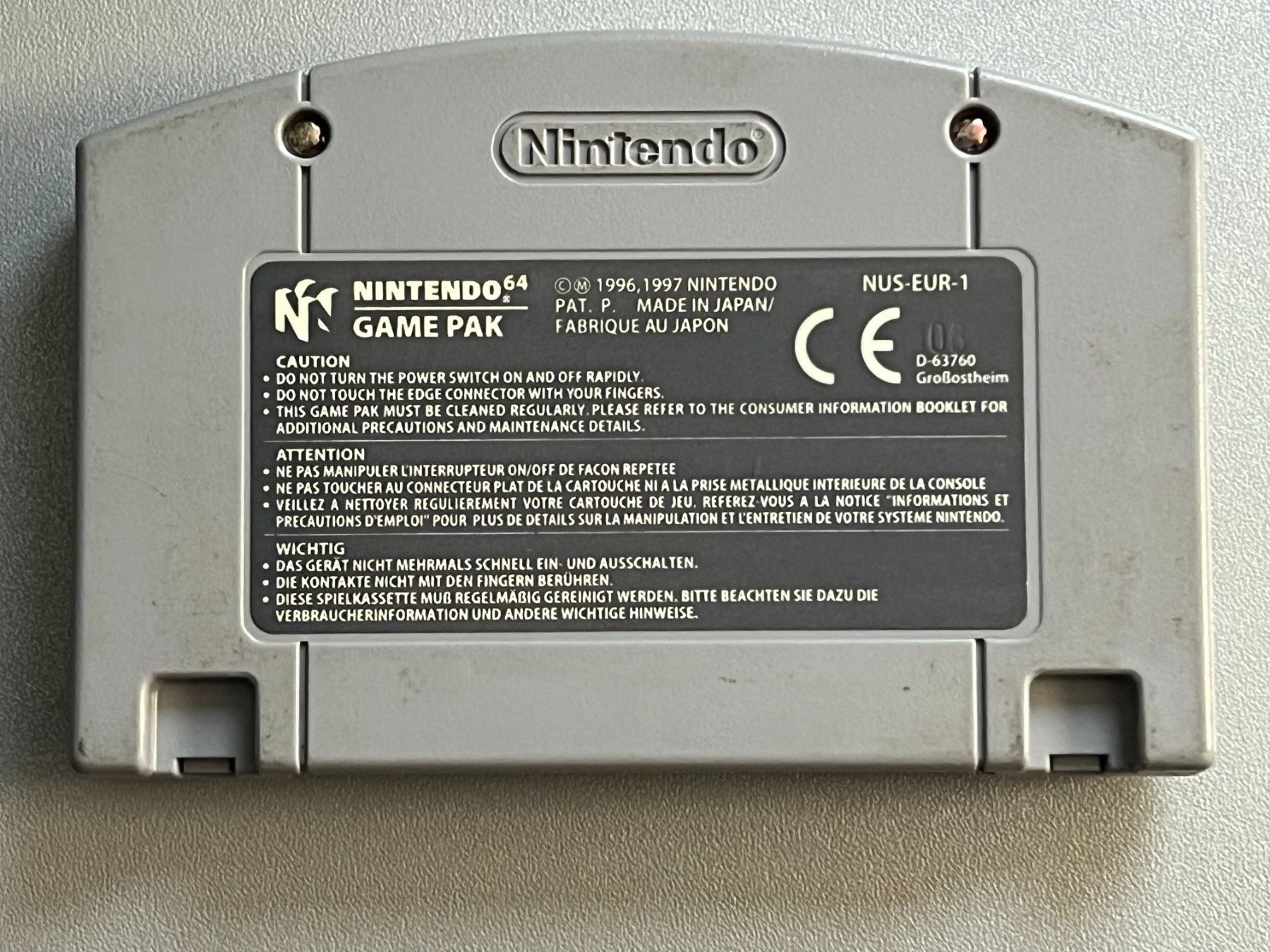 Nintendo Spiele: NHL Breakaway 99 - N64 – Gebraucht aus Rivera von poweradem05 1