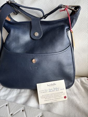 BERTHILLE - Sac Crossbody Navyblue - NEUF!