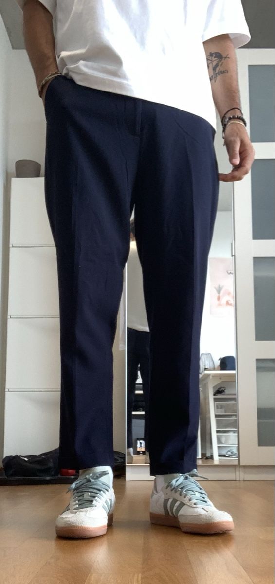 Zara Pantaloni: Zara Man Hose, Grösse 36, Dunkelblau – Usato da Oensingen venduto da LorisMi