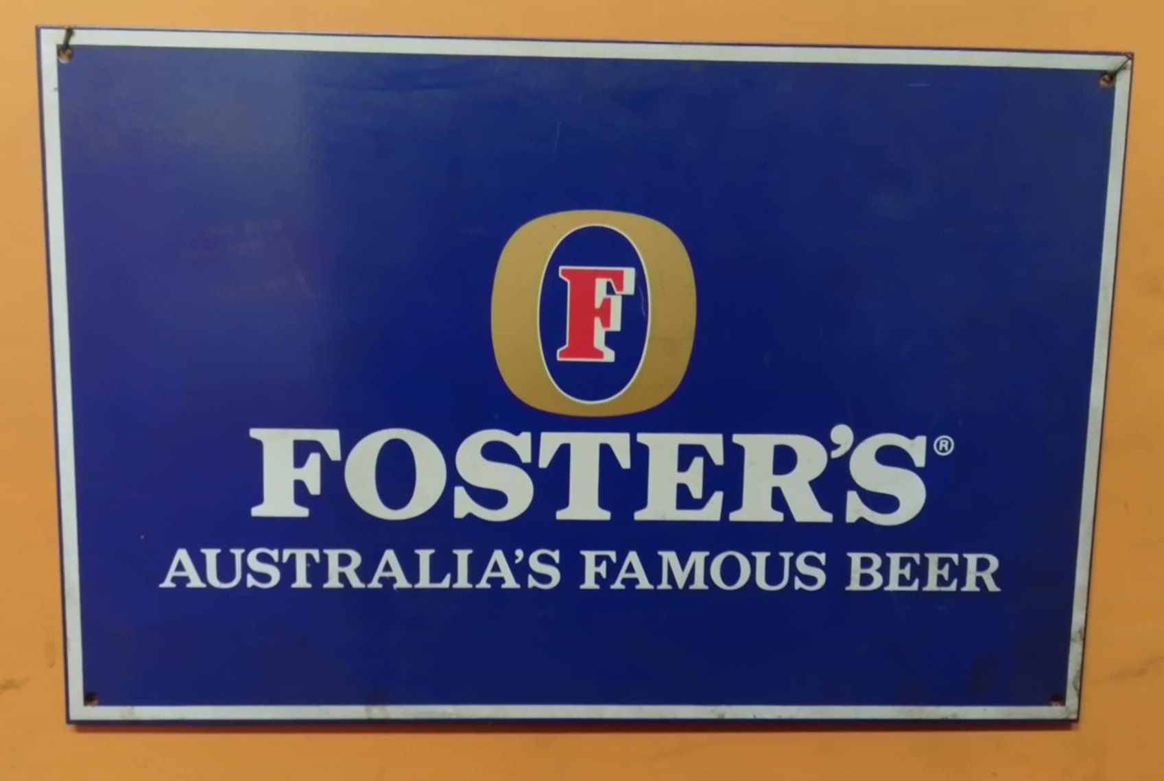 Insegne: Blechschild  FOSTER`S – Usato da Niedergösgen venduto da usc_l8gm