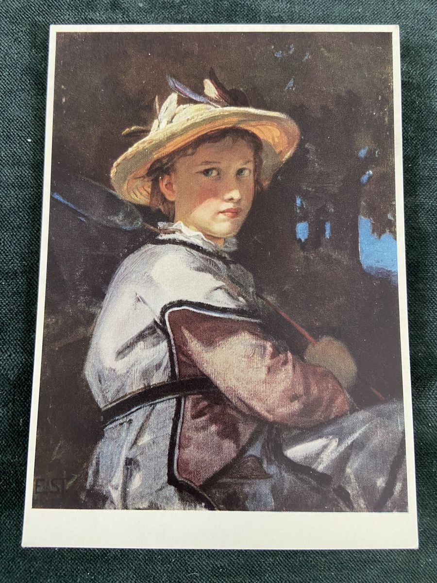 Ansichtskarten: Postkarte Ernst Kinderbild von Viktor Stückelberg  – Gebraucht aus Luzern von waterfront1