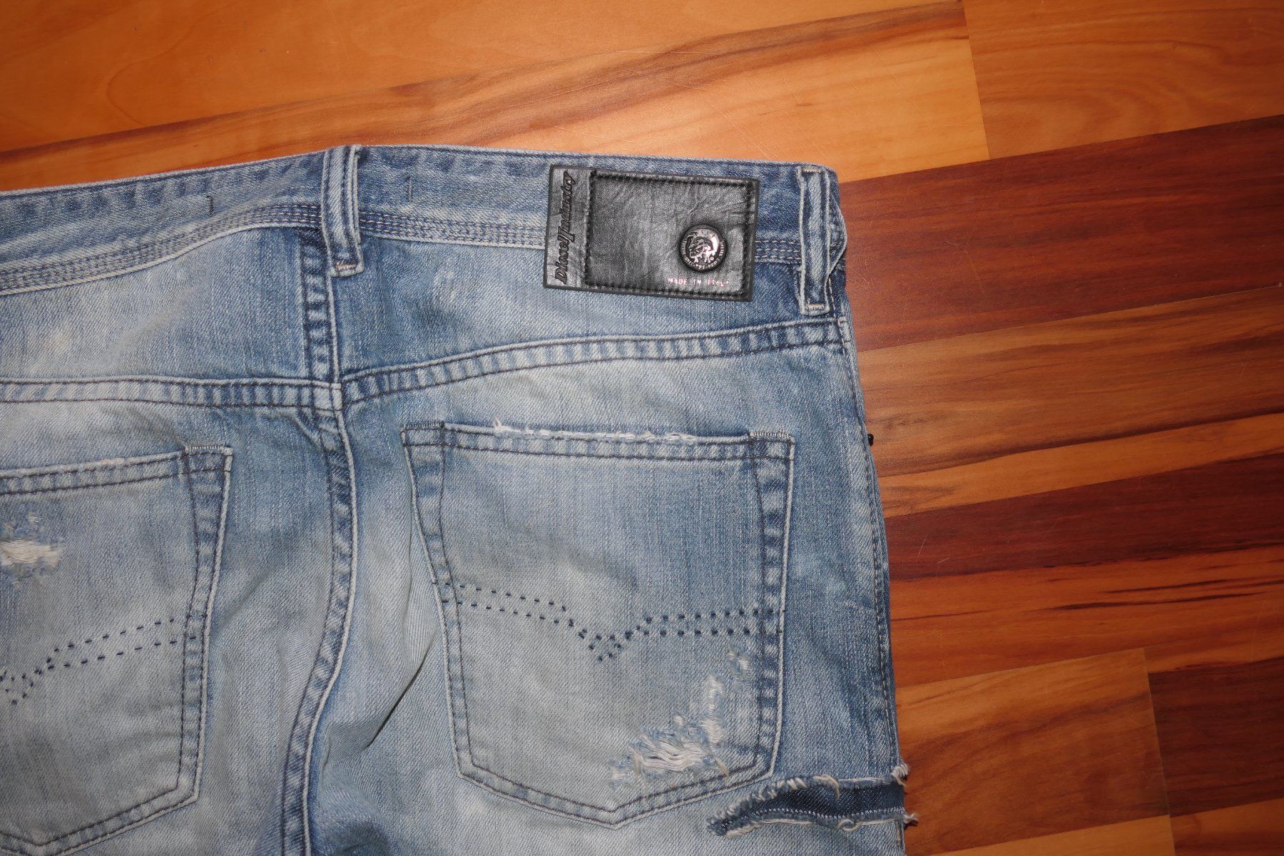 Jeans: Diesel Limited Edtion 498/978 Patchwork Neupreis 1300.- – Usato da Niederglatt SG venduto da bella2022 8