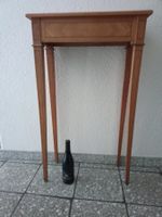 Ant. hoher Beistelltisch Kirschbaum massiv