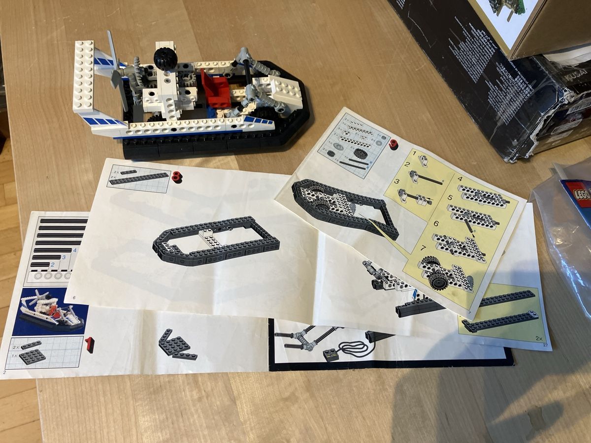 Lego Kit di costruzioni: Lego 8824 Hovercraft – Usato da Glarus venduto da Jhuber78 1