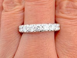 Alliance Diamanten 2.2c Ring Bucherer 18k Grösse 54 *U2093