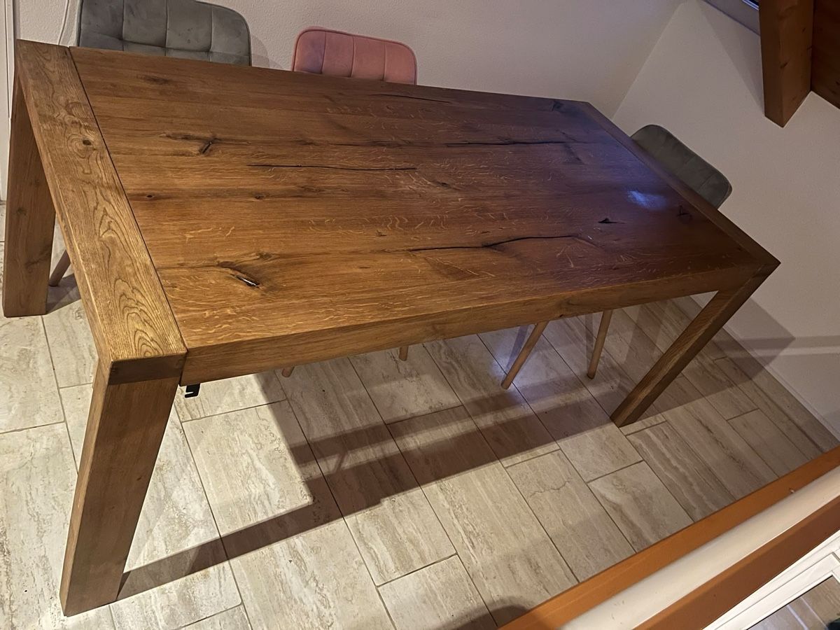 Tavoli: Ausziehbarer Holztisch – Usato da Muttenz venduto da medlu.99 3