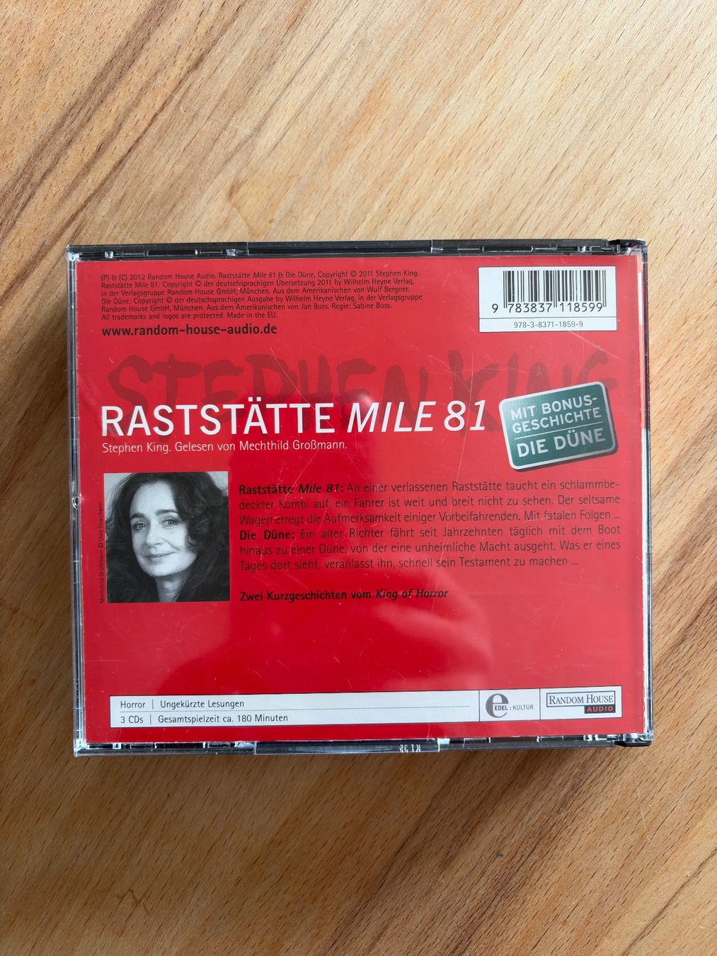 Audiolibri: Stephan King Raststätte Mile 81 – Usato da Hombrechtikon venduto da Dokmasa 1