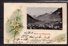 Schwanden GL, 1901, ʘ Ambulant Nr. 27 + Glarus