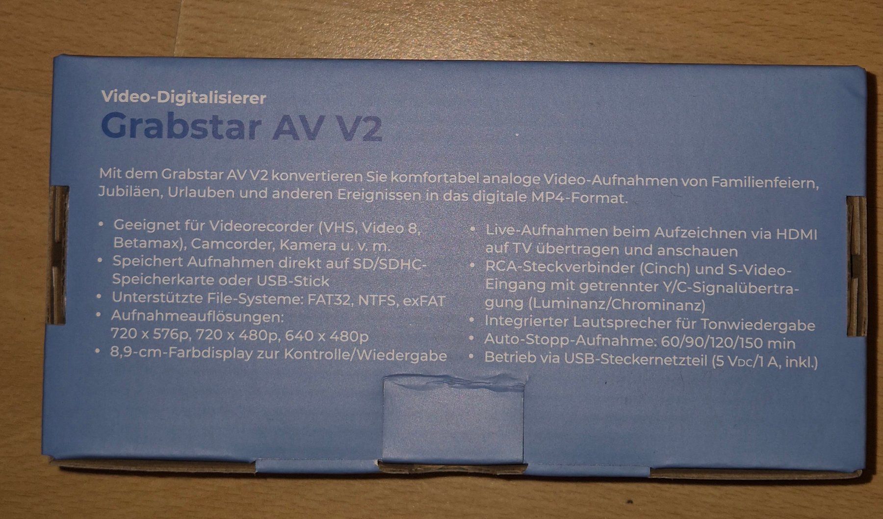Konverter: Digitalwandler Vi8 oder Videokassetten – Gebraucht aus Samstagern von Mkniri 3