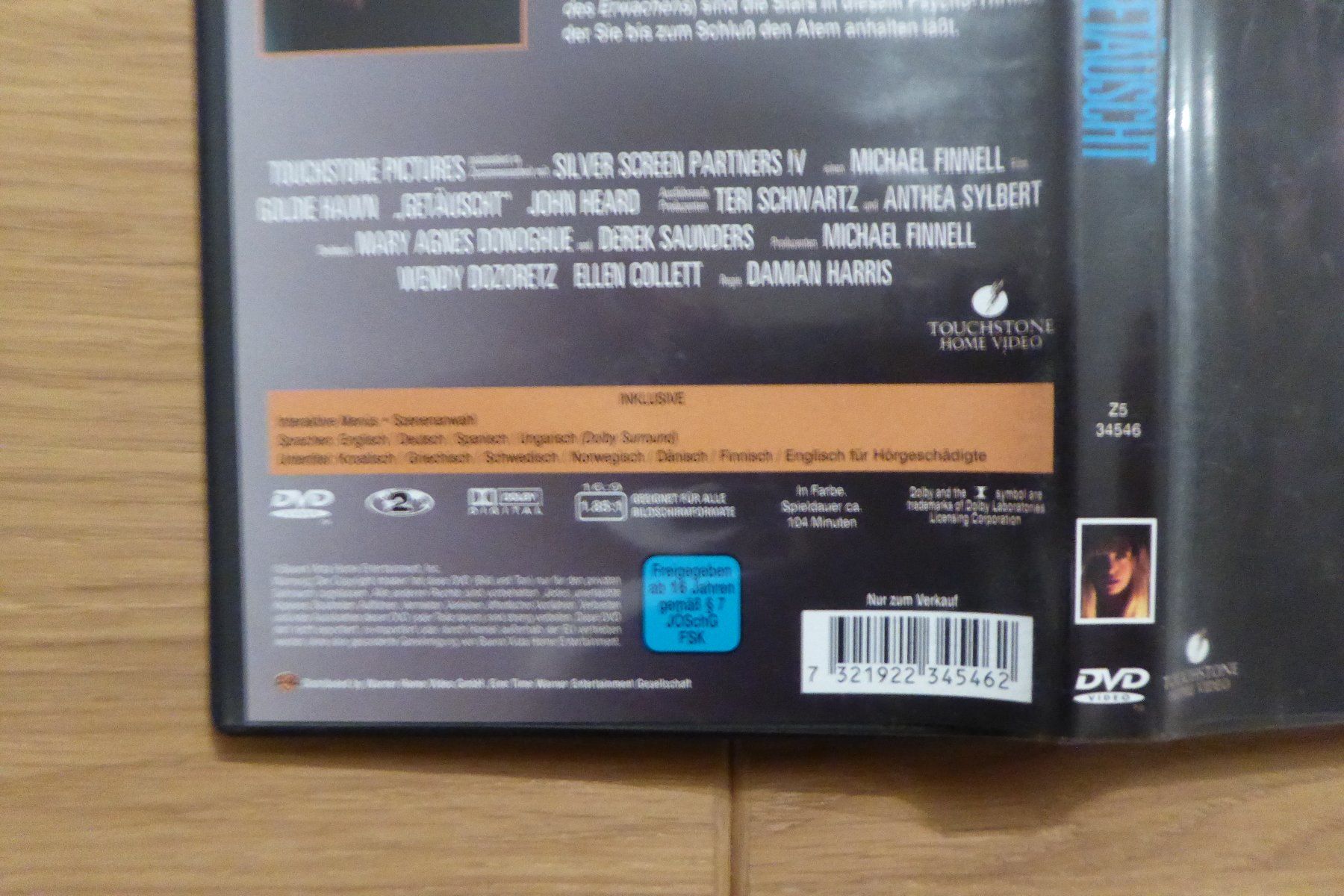 Tutti i DVDs: DVD Goldie Hawn Getäuscht – Usato da Allschwil venduto da Summelsarium 2