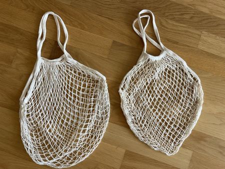 2 Baumwoll-Netzbeutel