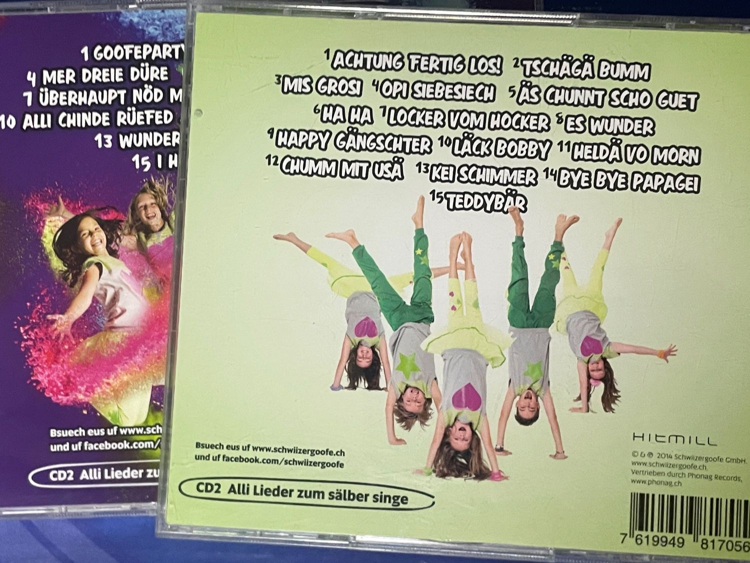 CDs: Schwiizergoofe 4x – Neu (gemäss Beschreibung) aus Muri b. Bern von AdidasCollector 4