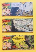 3 Tibor Comics, Sohn des Dschungels, Retro, antiquarisch.