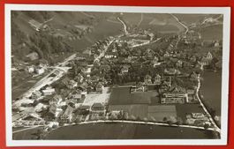 Oberdiessbach 1925 -  Flieger-Postkarte