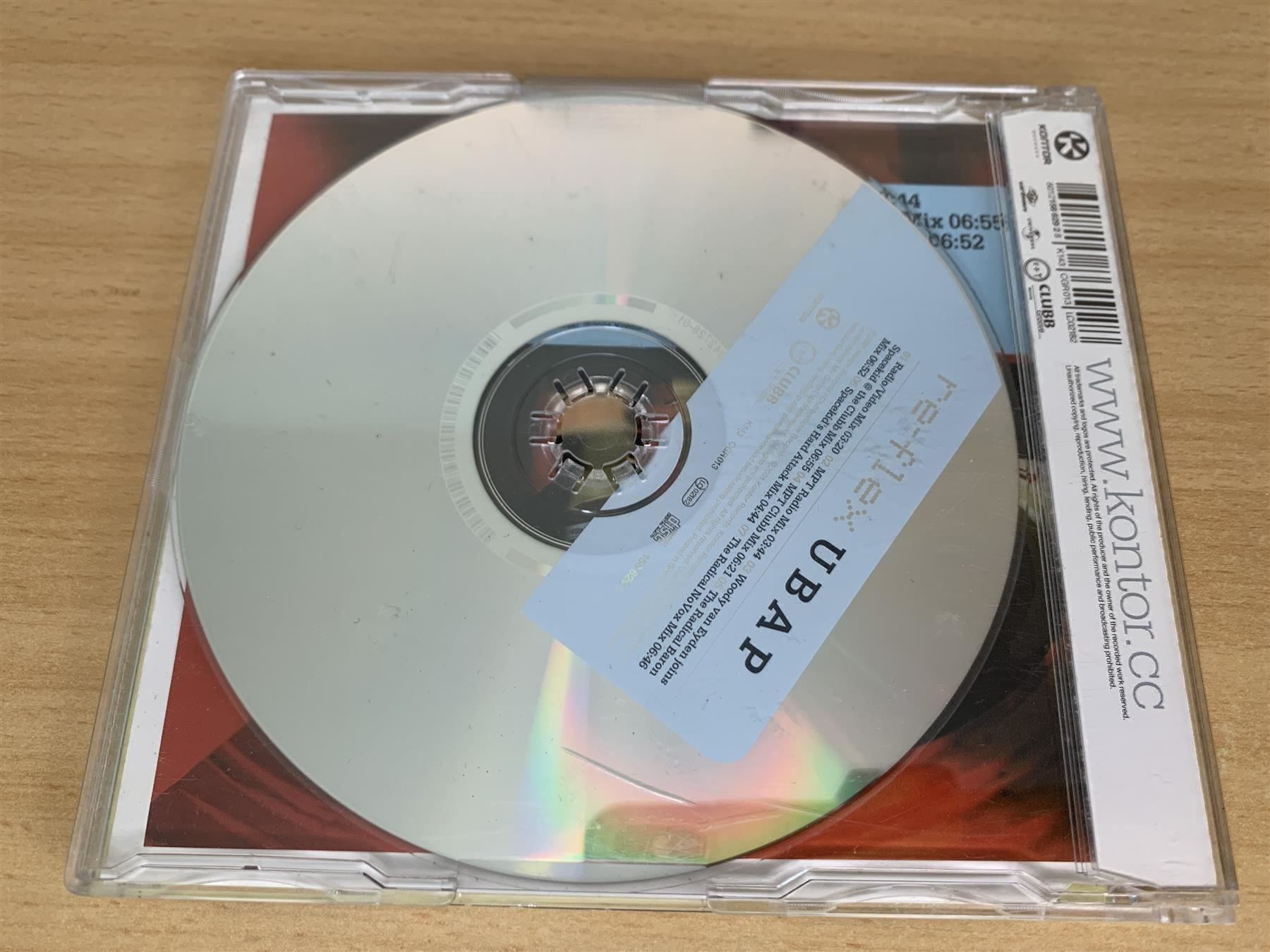 CD: Re-Flex – Ubap - Single CD – Usato da Rikon im Tösstal venduto da Alpenmutz 1