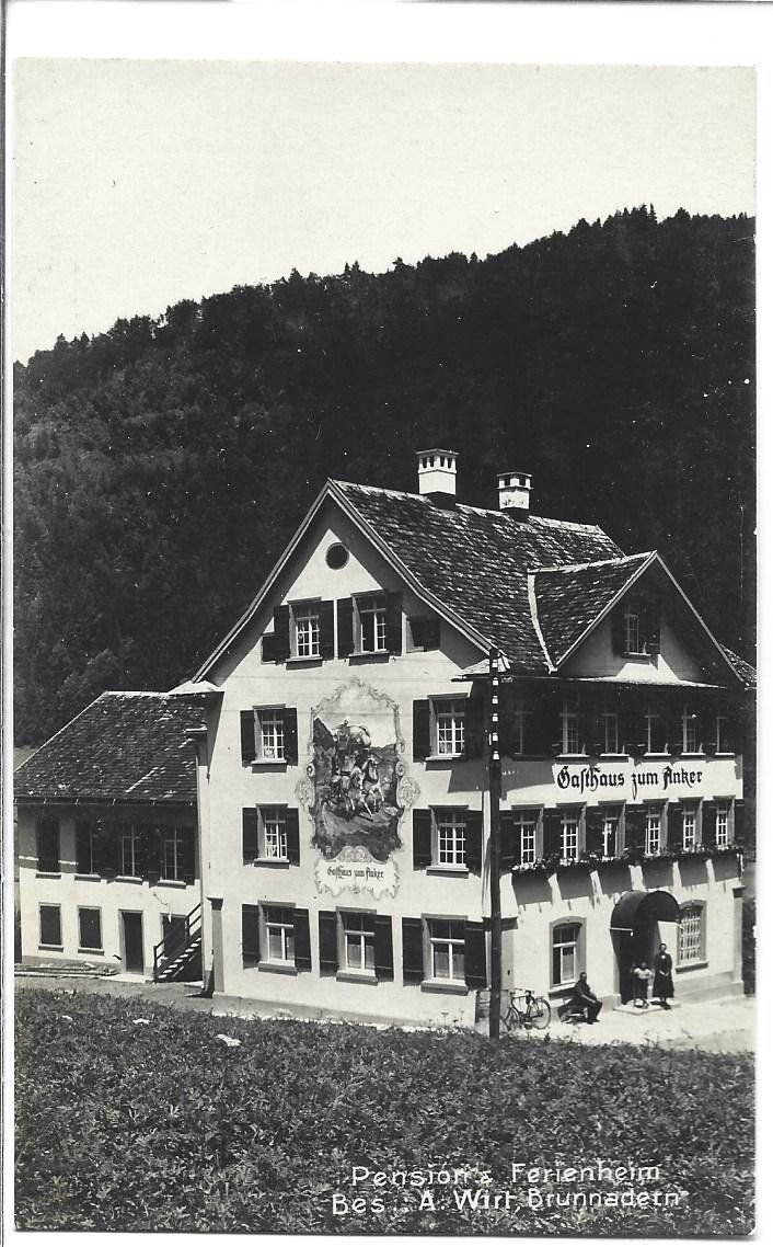 Cartoline postali: AK  Brunnadern  SG Ferienheim – Usato da Appenzell venduto da mai25