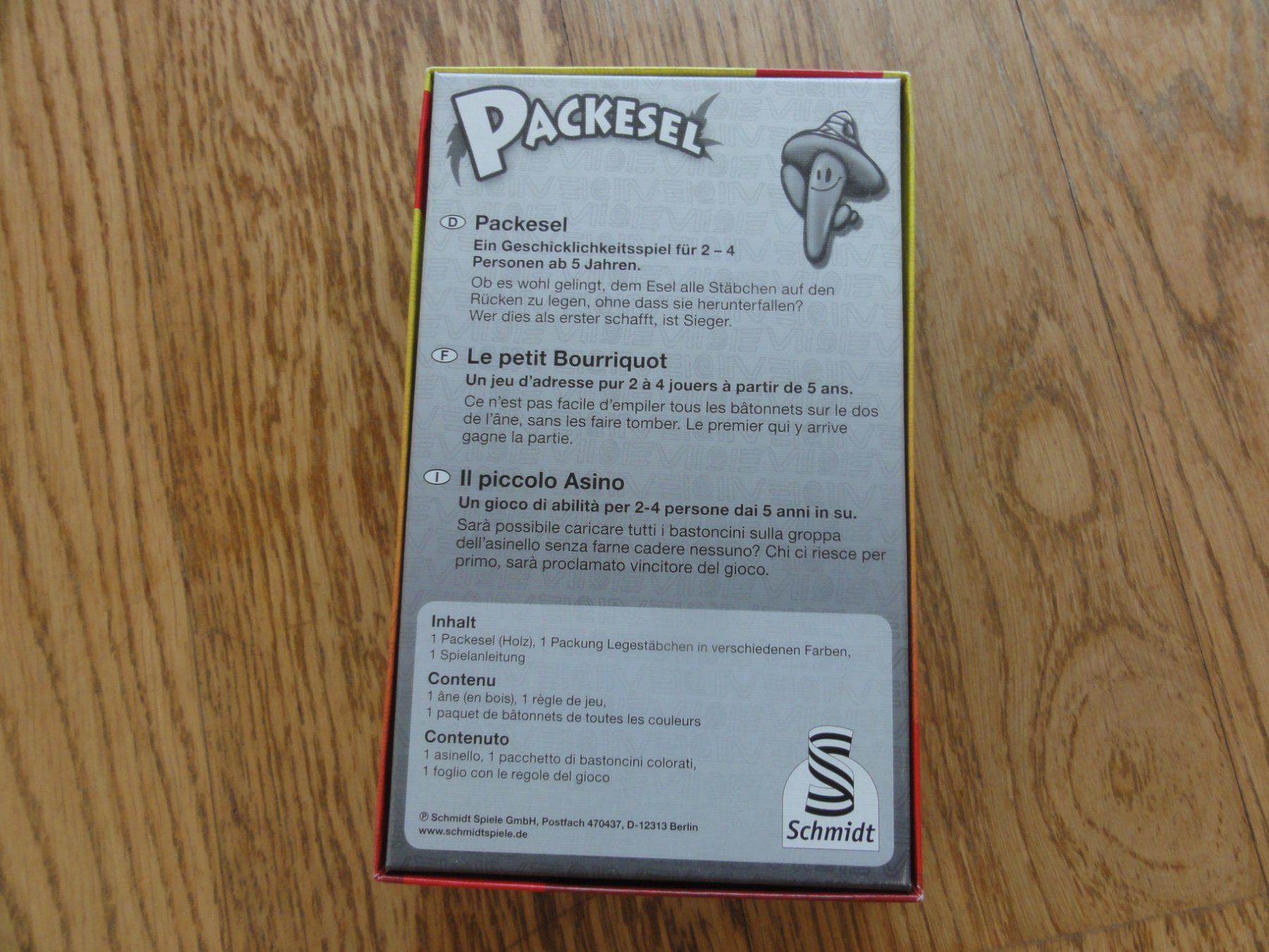 Giochi: Packesel, Geschicklcihkeitsspiel – Nuovo (secondo la descrizione) da Riedholz venduto da Taweva 4