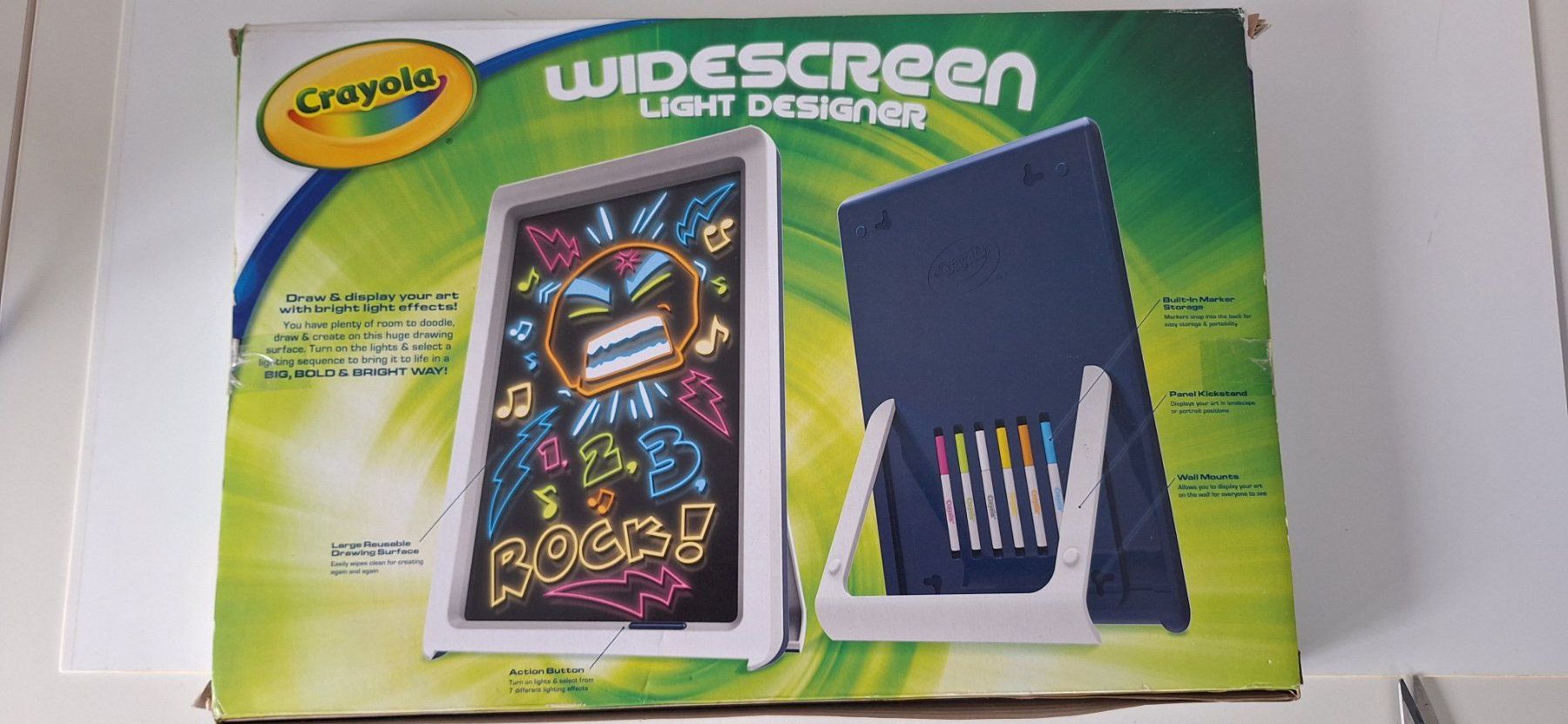 Giocattoli: Crayola Widescreen Light Designer – Nuovo (secondo la descrizione) da Mellingen venduto da Edson58 1