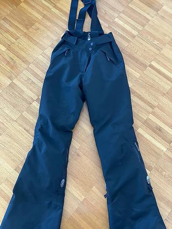 Schwarze Skihose für 10-12 Jahre alt