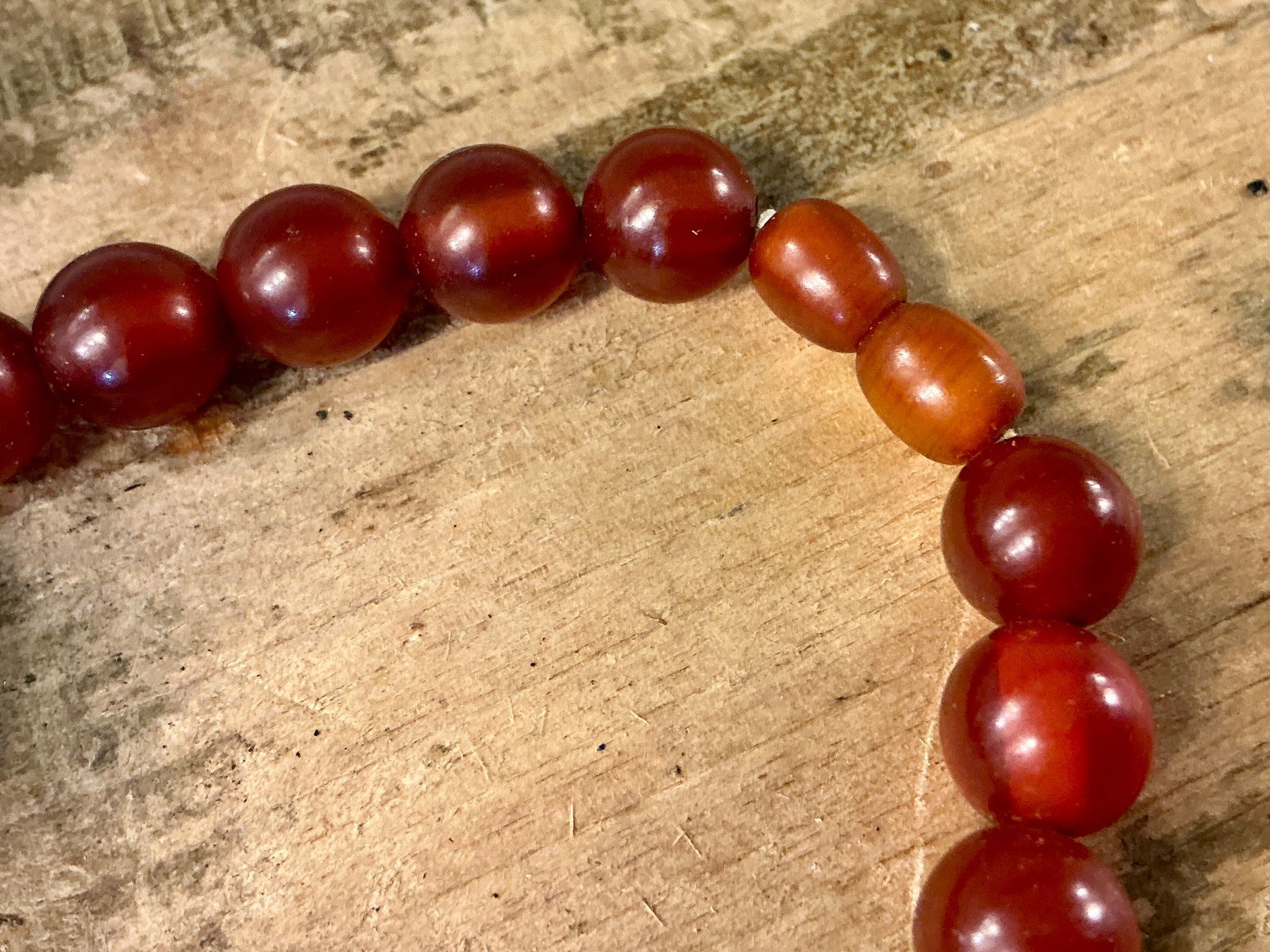 Catenine: ANTIKES XL COLLIER BAKELIT 30-40-ER, 75 GR – Usato da Biglen venduto da Limarkt 6