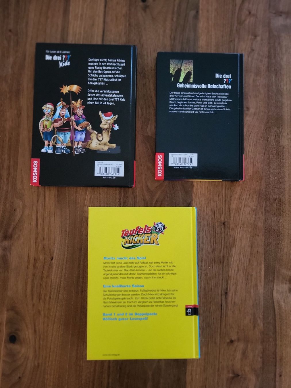 Bücher: 3x Bücher "Die drei ???" + "Teufels Kicker" – Gebraucht aus Richterswil von adora88 1