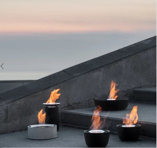 Camini: BLOMUS Gel-Feuerstelle LUNA – Nuovo e nell'imballaggio originale da Kägiswil venduto da nick333 3