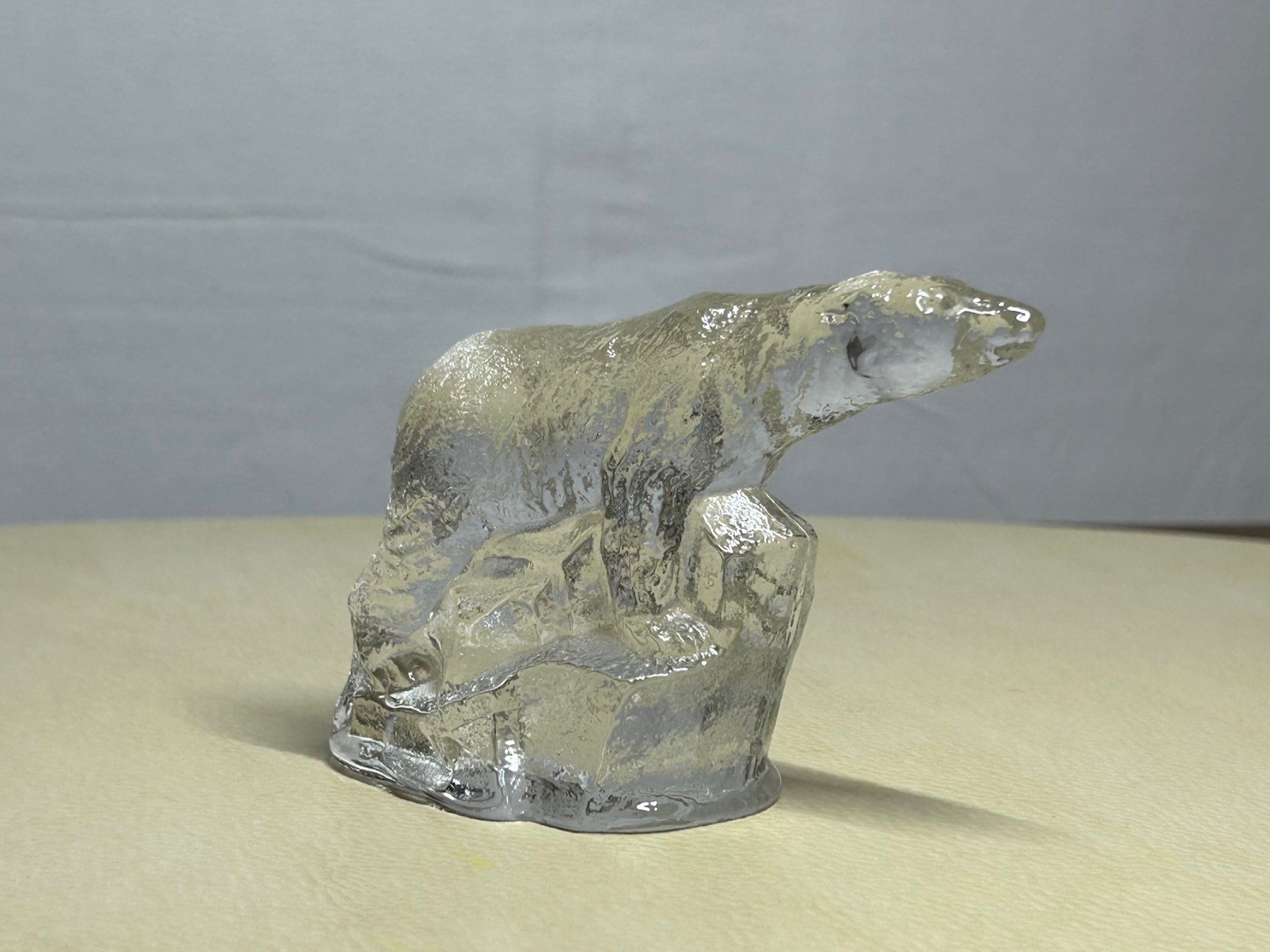 Statuette: Eisbären-Skulptur in Glas – Nuovo (secondo la descrizione) da Rocourt venduto da Vijay02 7