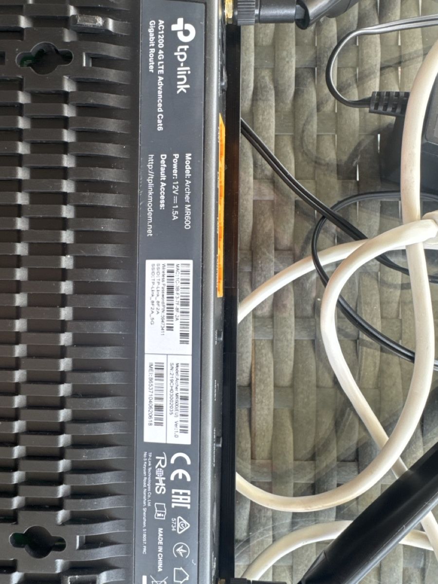 TP-Link Modems & Routeurs: TP-Link Router Modell TL-MR6400 gebraucht mit Netzteil – D'occasion à Niedergösgen par bek_w6hm 6