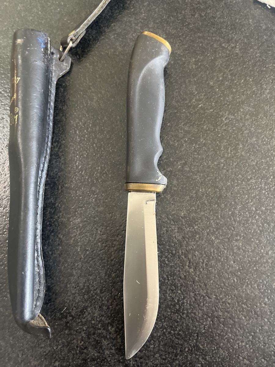 Accessoires: Marttiini Messer mit Scheide Finnland gebraucht – D'occasion à Brienz BE par hey_z9vg 3