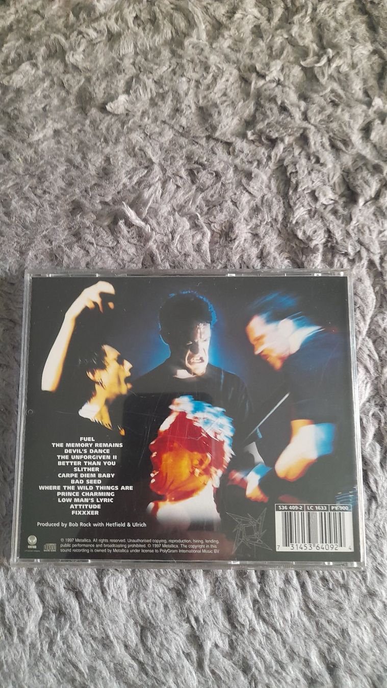 CDs: METALLICA    RELOAD    CD – D'occasion à Wetzikon ZH par Ramones01 1