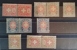 4088) Lot Telgrafenmarken postfrisch