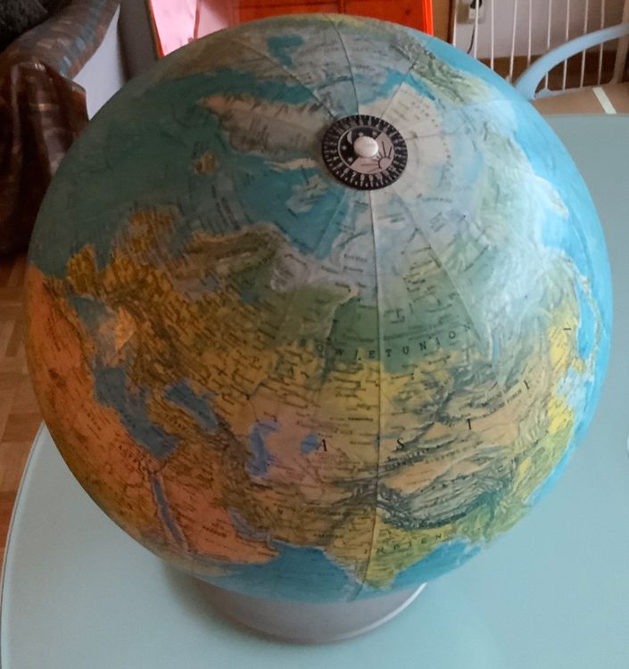 Leuchtglobus Scan Globe Vintage Acheter Sur Ricardo