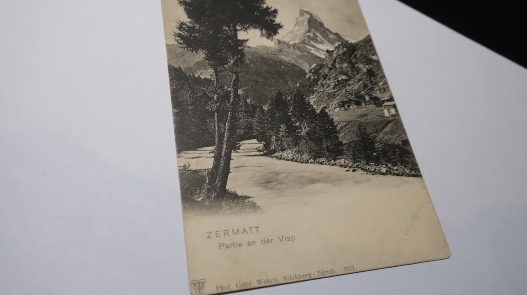 Ansichtskarten: Zermatt Partie an der Visp – Gebraucht aus Cormoret von Pascalll2001 2